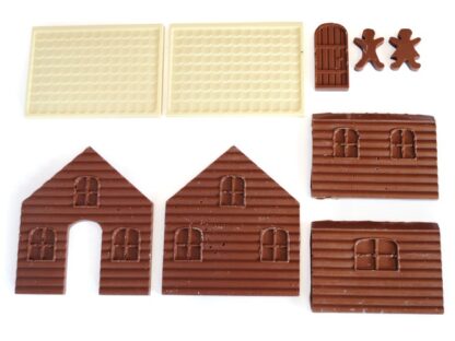 Parts for DIY chocolate house